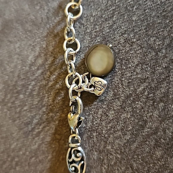 BRIGHTON Western Crown Shell Wood Knot Beaded Multi-strand Necklace - Picture 9 of 9